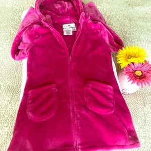 Girls 6x Soft, MultiWeather Coat In Fushia/Pink